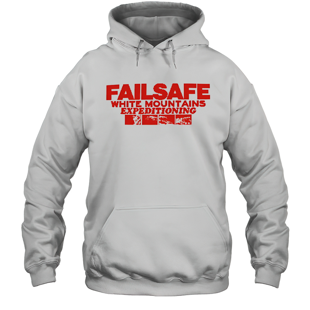 Failsafe White Mountains Expeditioning Red Shirt Unisex Hoodie