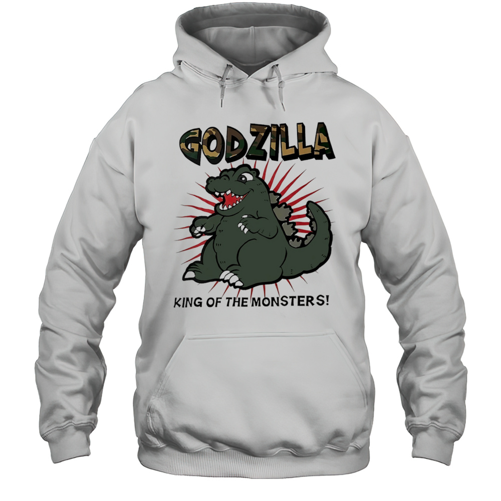 Godzilla King Of The Monsters Japanese Chibi Shirt Unisex Hoodie