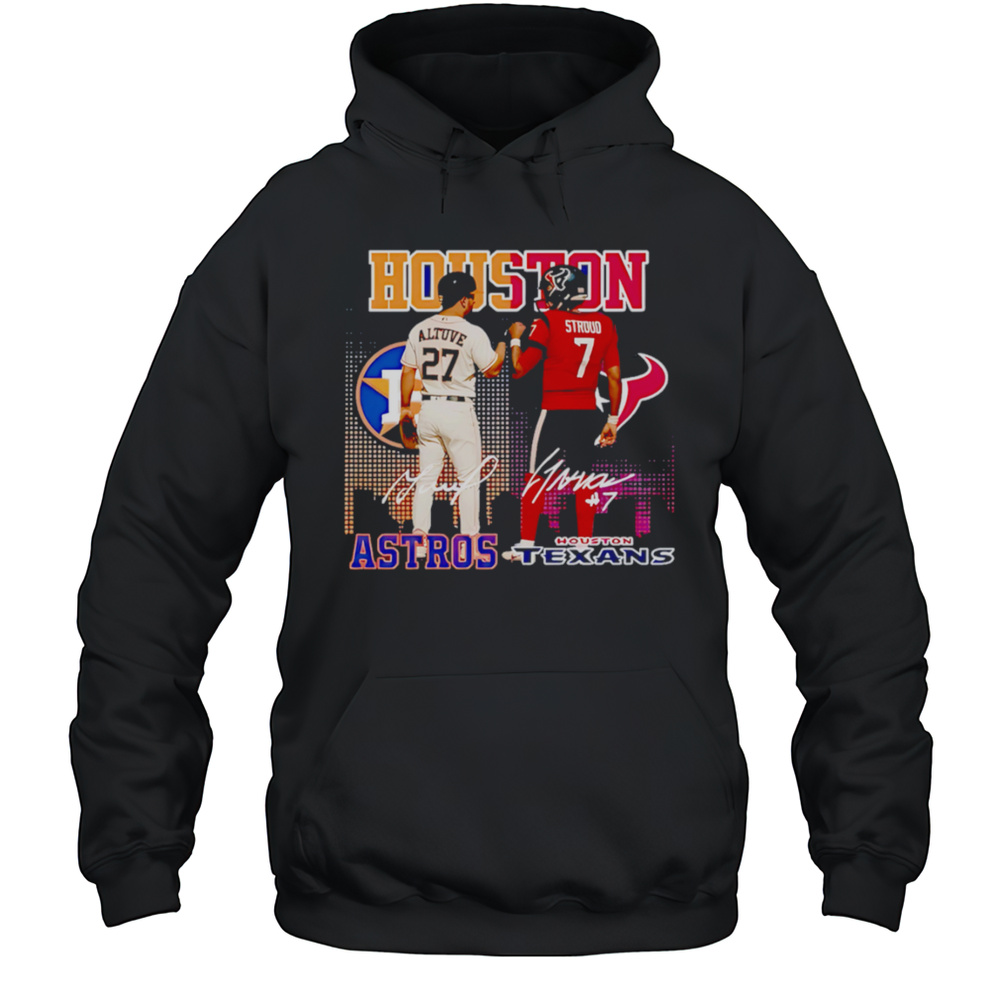 Houston Texans And Astros Star Power Shirt Unisex Hoodie