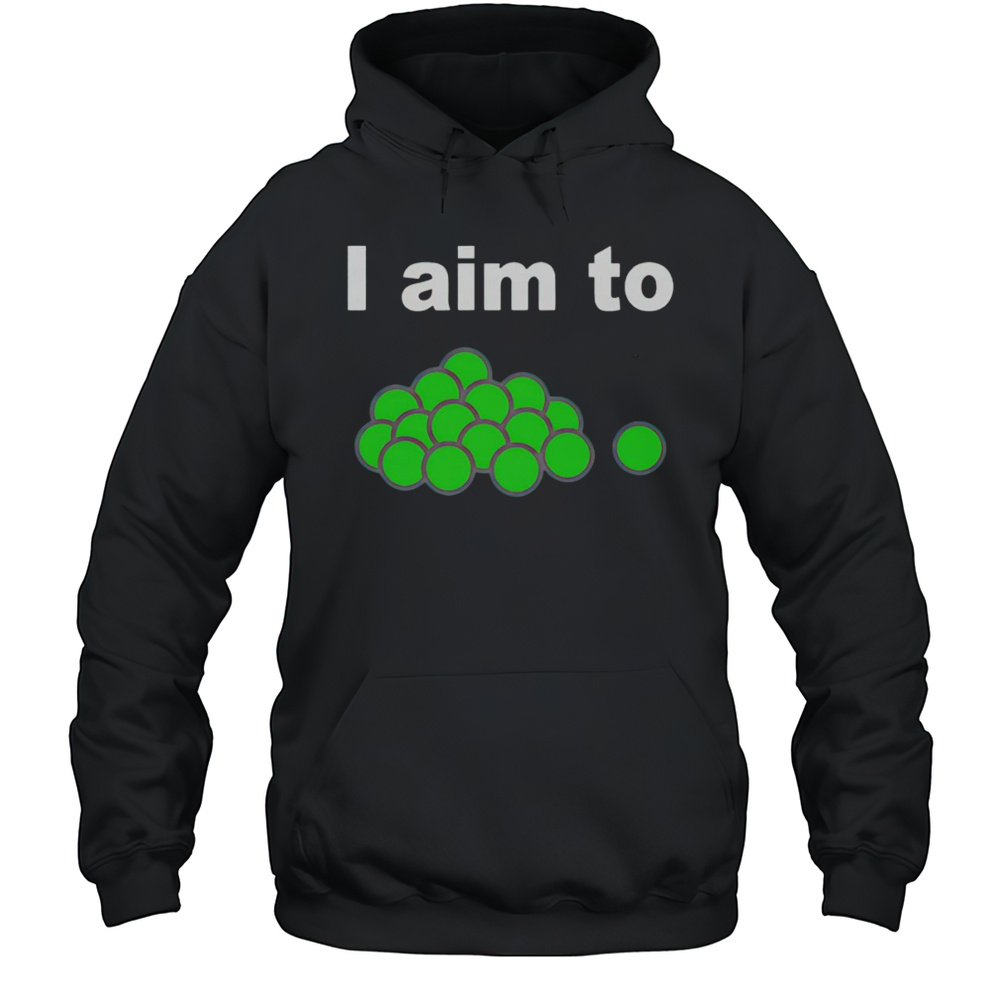 I Aim To Peas Shirt Unisex Hoodie