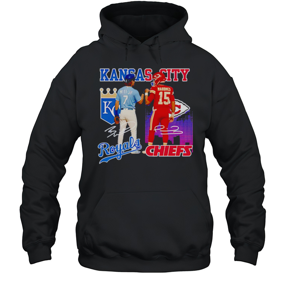 Kansas City Chiefs And Royals Star Power Shirt Unisex Hoodie