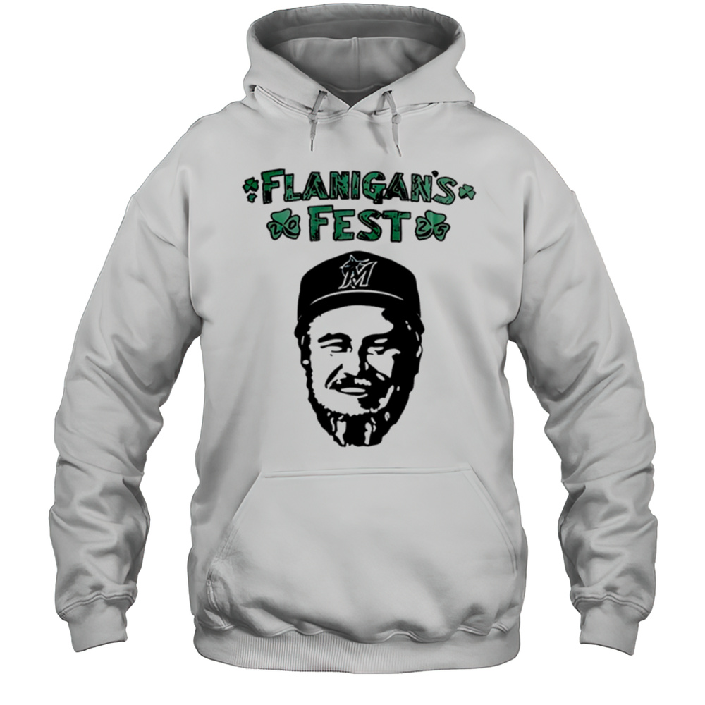 Miami Marlins Flanigans Fest 2025 Vintage Shirt Unisex Hoodie