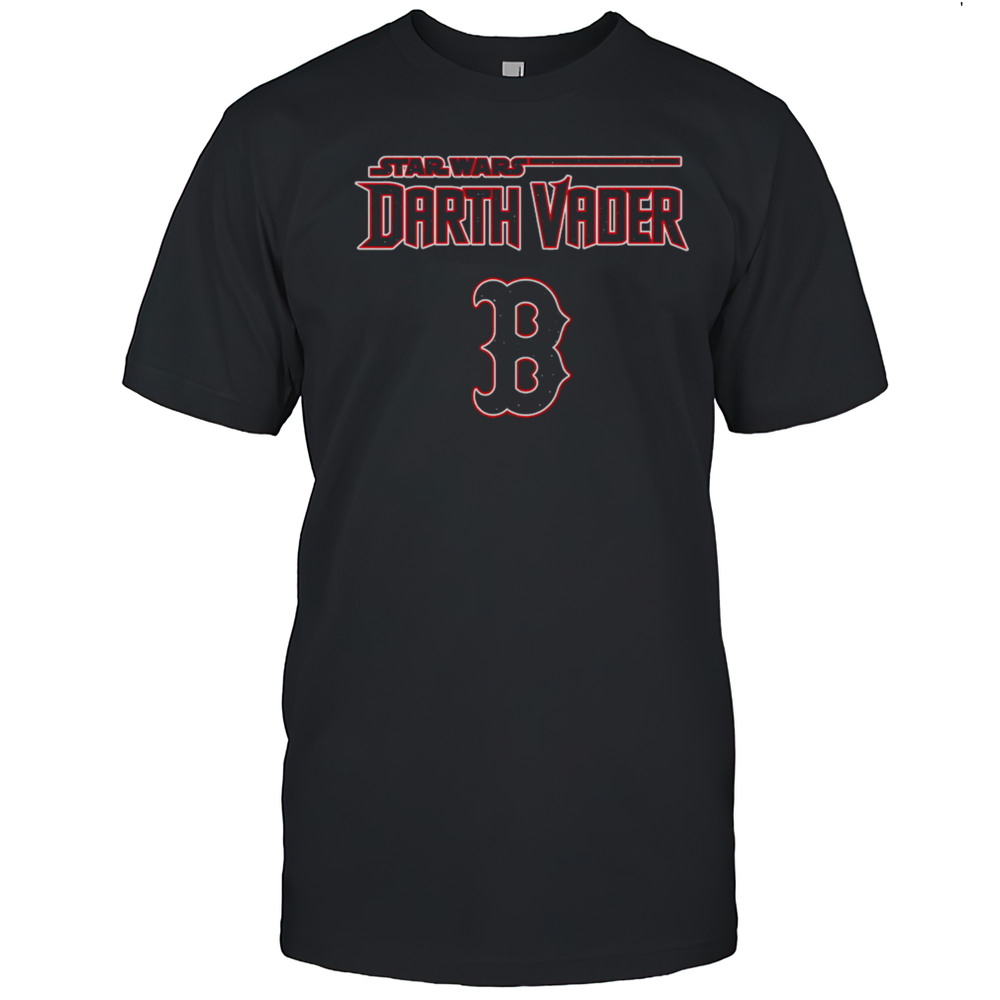 MLB Mix Star Wars Darth Vader Boston Red Sox 2025 Baseball Shirt