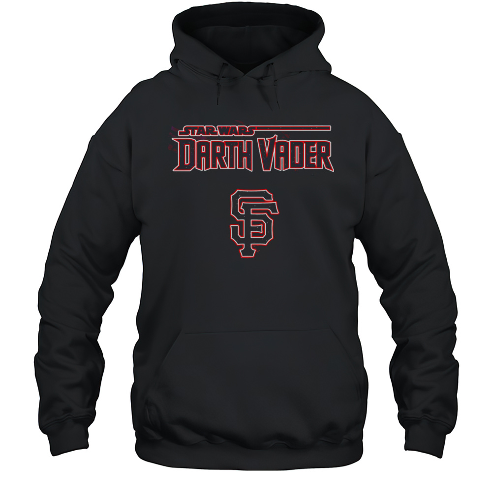 MLB Mix Star Wars Darth Vader San Francisco Giants 2025 Baseball Shirt Unisex Hoodie