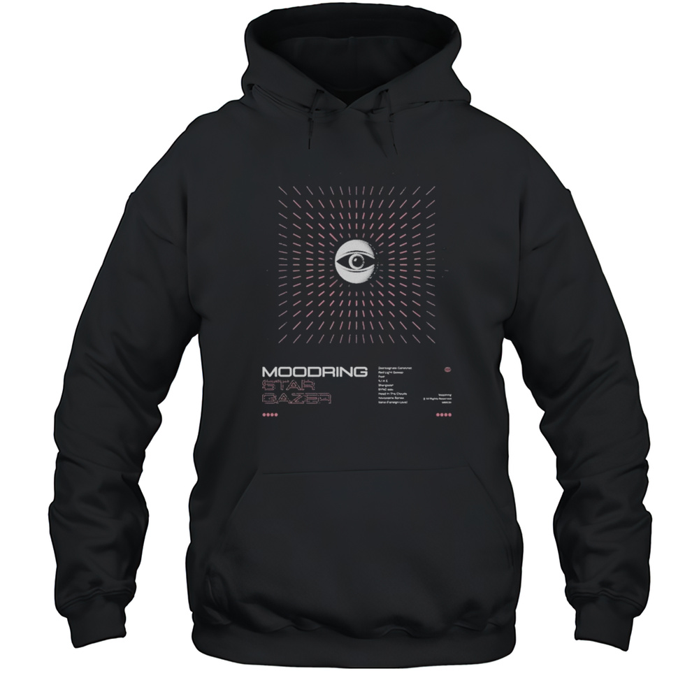 Moodring Stargazer Gazing Eye T-shirt Unisex Hoodie