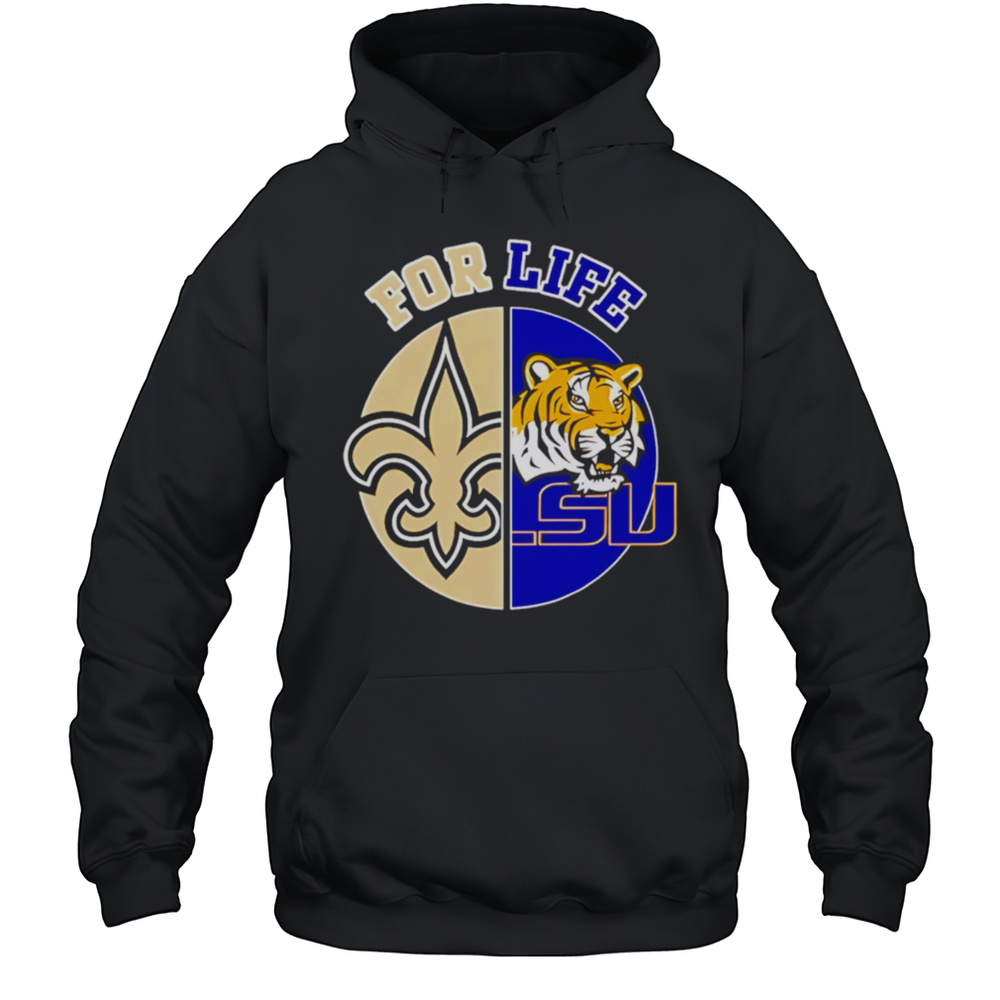 New Orleans Saintss And Lau For Life Shirt Unisex Hoodie