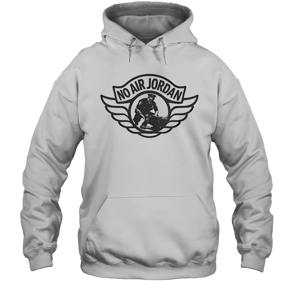 No Air Jordan George Floyd Logo Shirt Unisex Hoodie