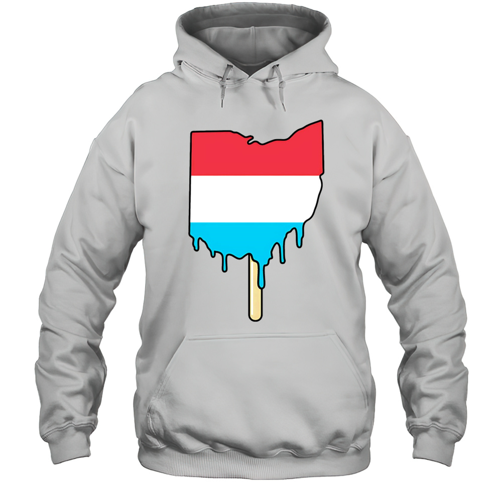 Ohio Popsicle Ice Cream Shirt Unisex Hoodie