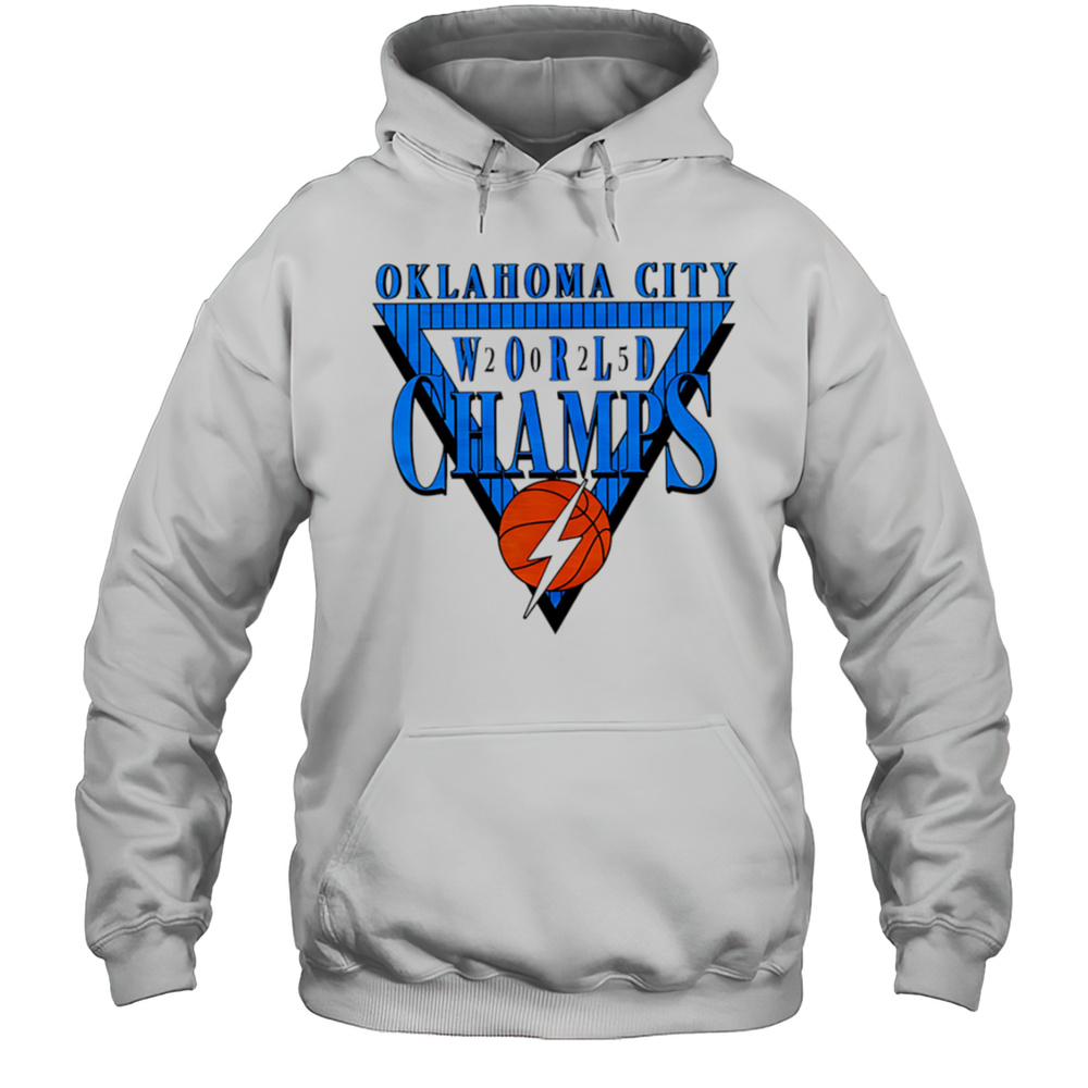 Okc World Champs Triangle 2025 Shirt Unisex Hoodie