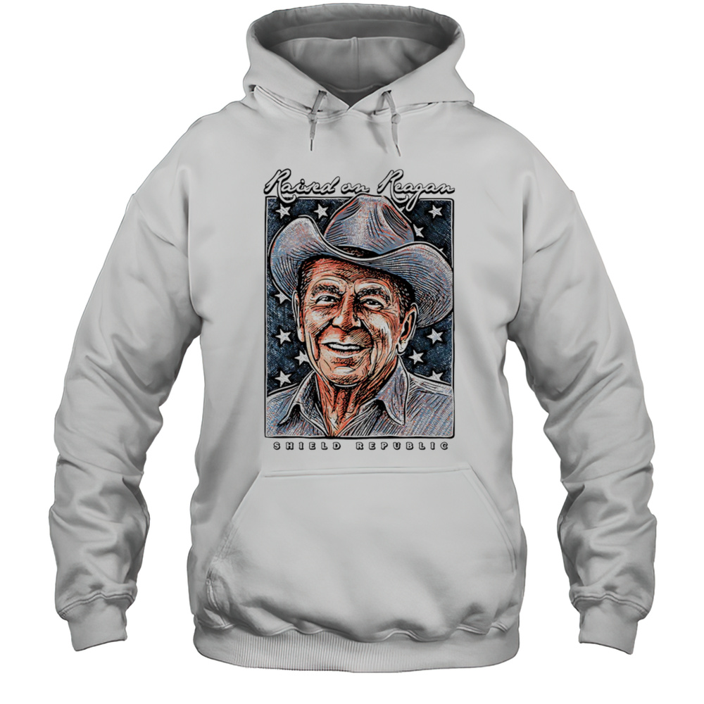Raised On Reagan Shirt Unisex Hoodie