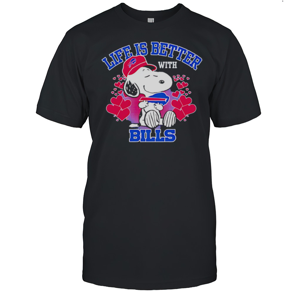 Snoopy Life Is Better With Bills Shirt