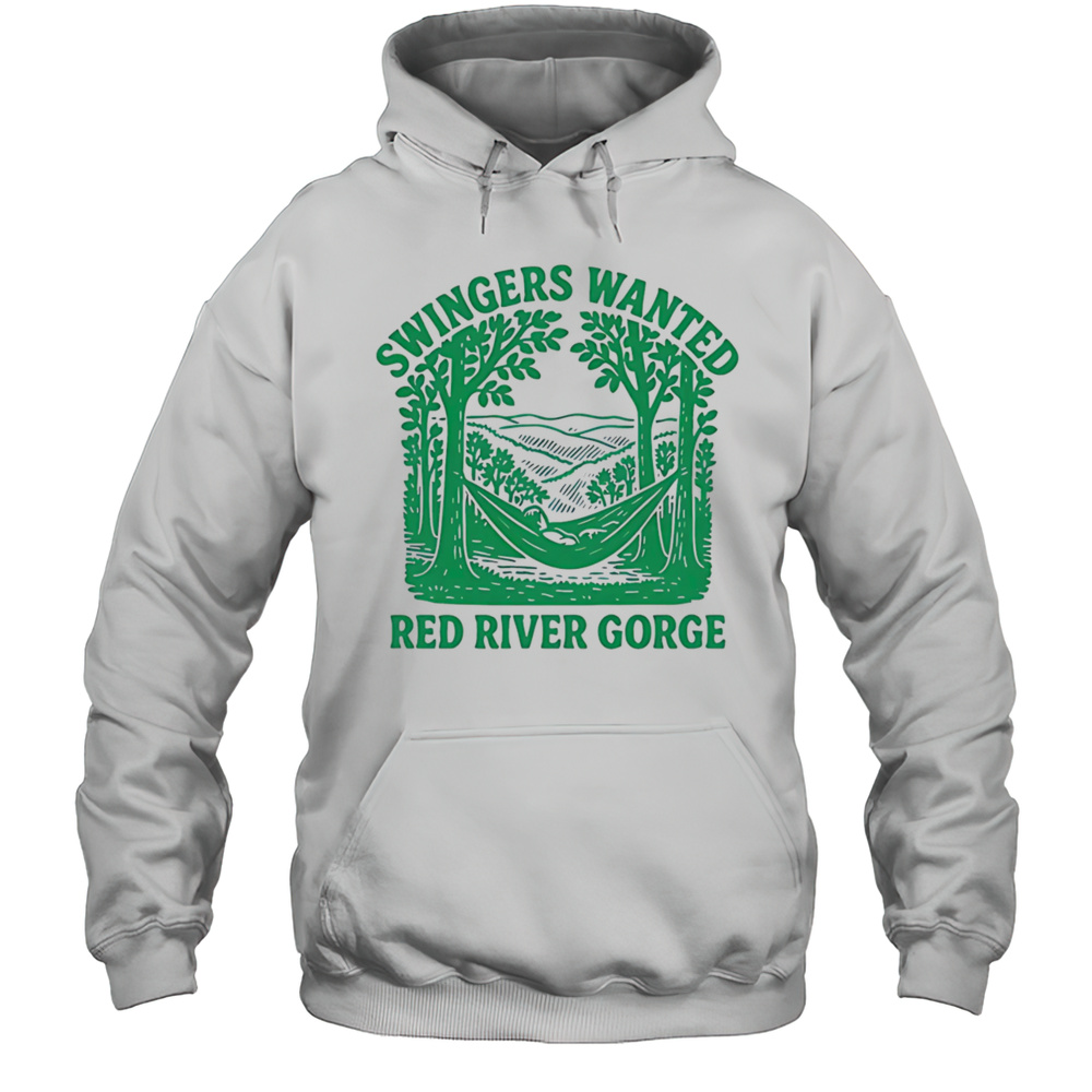 Swingers Wanted Red River Gorge Shirt Unisex Hoodie