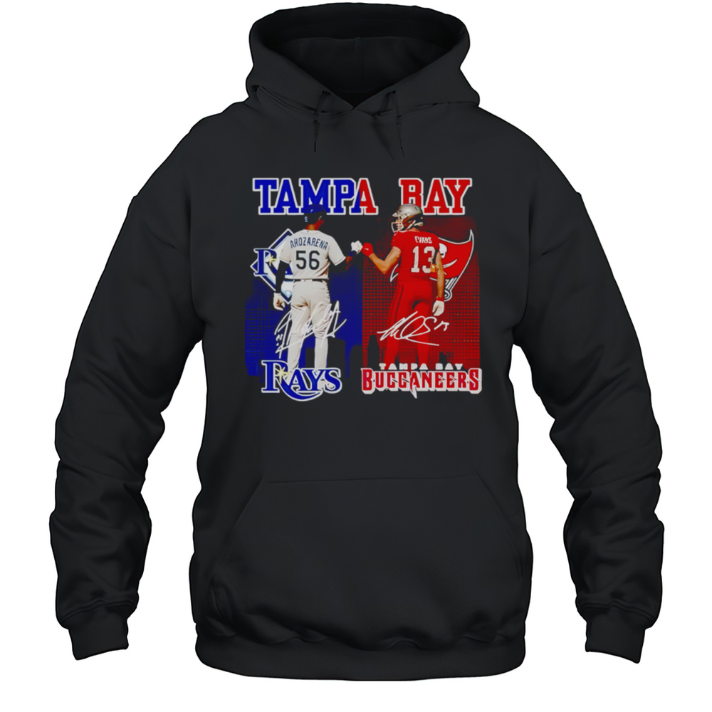Tampa Bay Buccaneers And Rays Star Power Shirt Unisex Hoodie