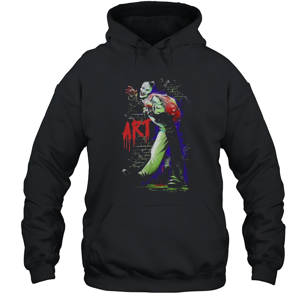Terrifier Work Of Art T-shirt Unisex Hoodie