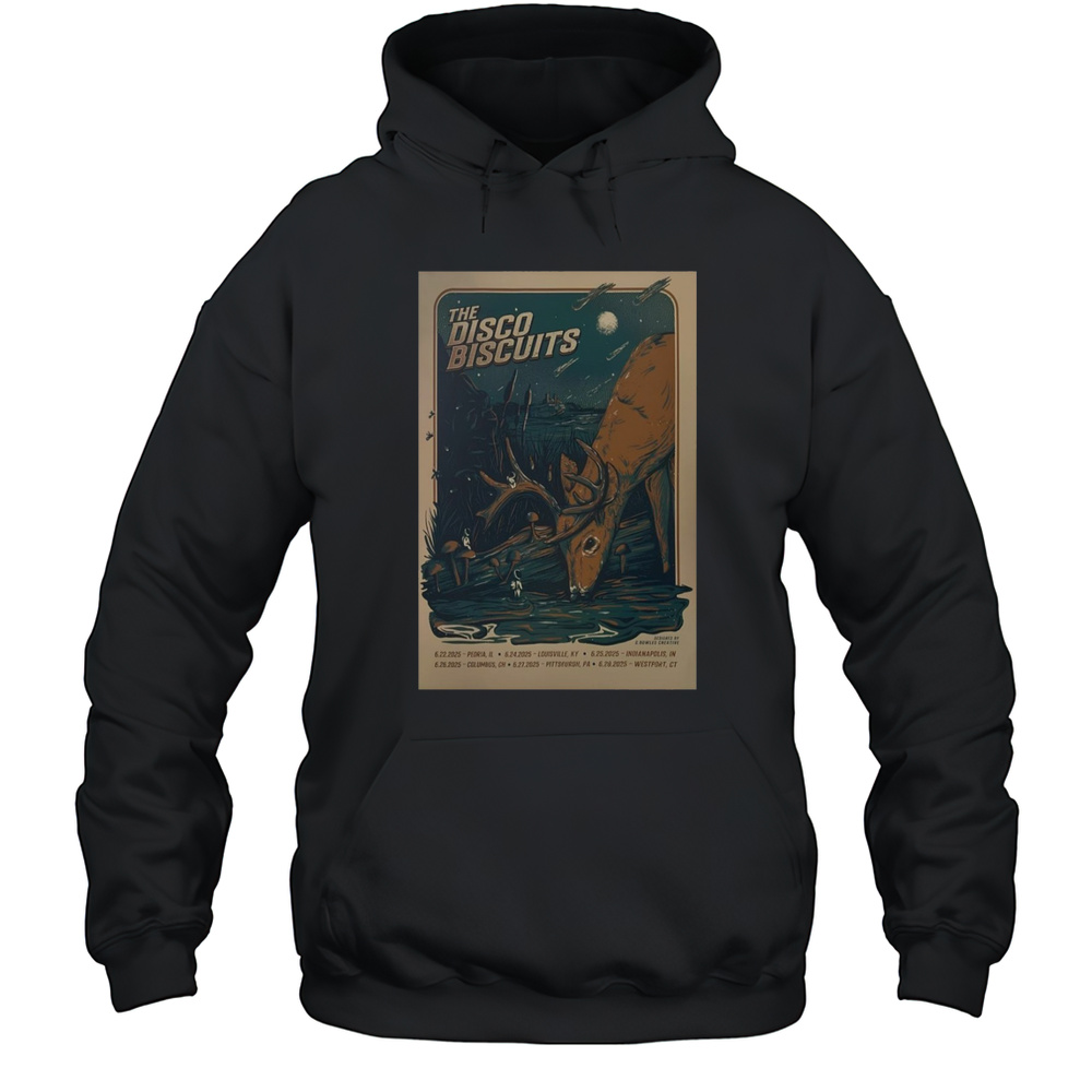 The Dissco Biscuits June 2025 Poster T-Shirt Unisex Hoodie
