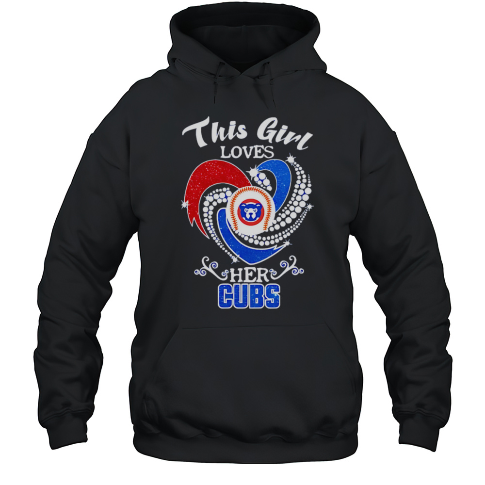 This Girl Loves Her Cubs Shirt Unisex Hoodie