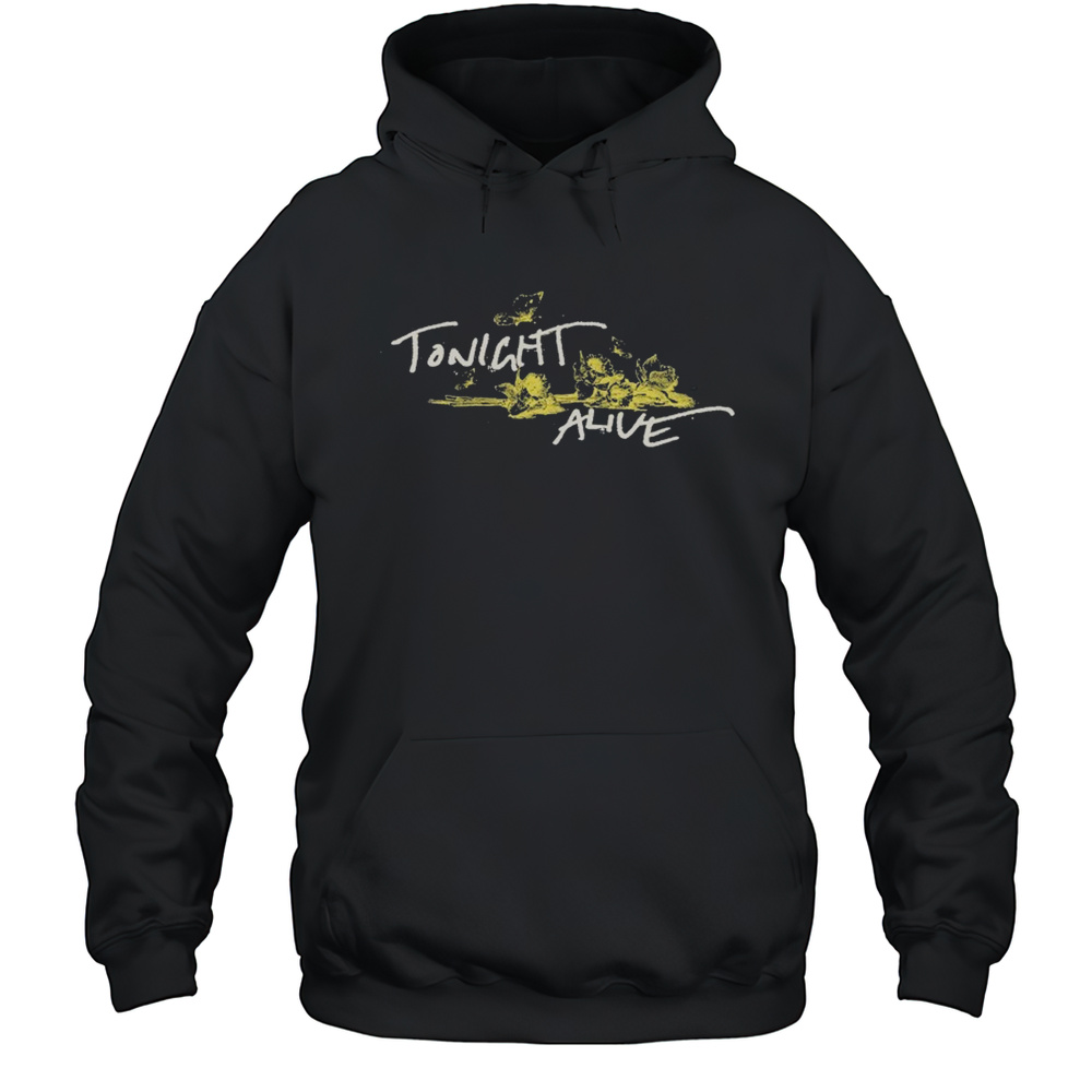 Tonight Alive Butterfly T-shirt Unisex Hoodie