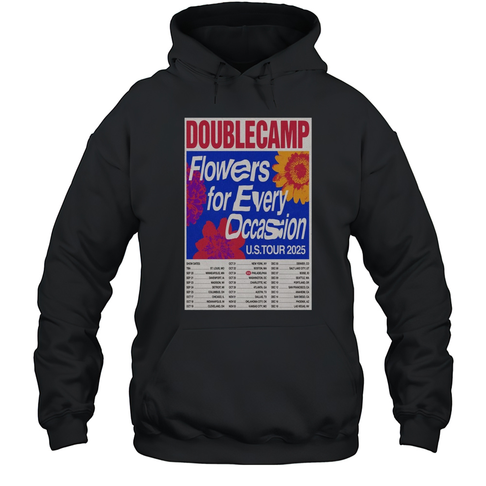 2025 Doublecamp Limited Poster Tour Sept Shirt Unisex Hoodie