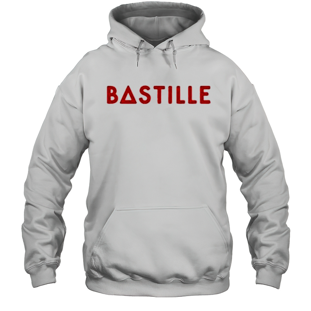 Bastille Sage Green Logo T-Shirt Unisex Hoodie