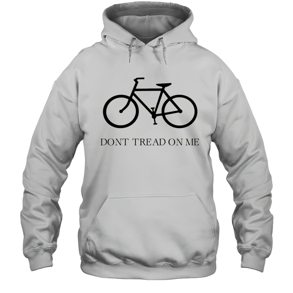 Bicycle Dont Tread On Me Shirt Unisex Hoodie