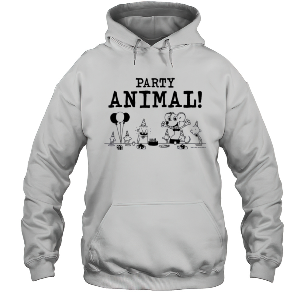 Diary Of A Wimpy Kid Birthday Party Animal Raglan Shirt Unisex Hoodie