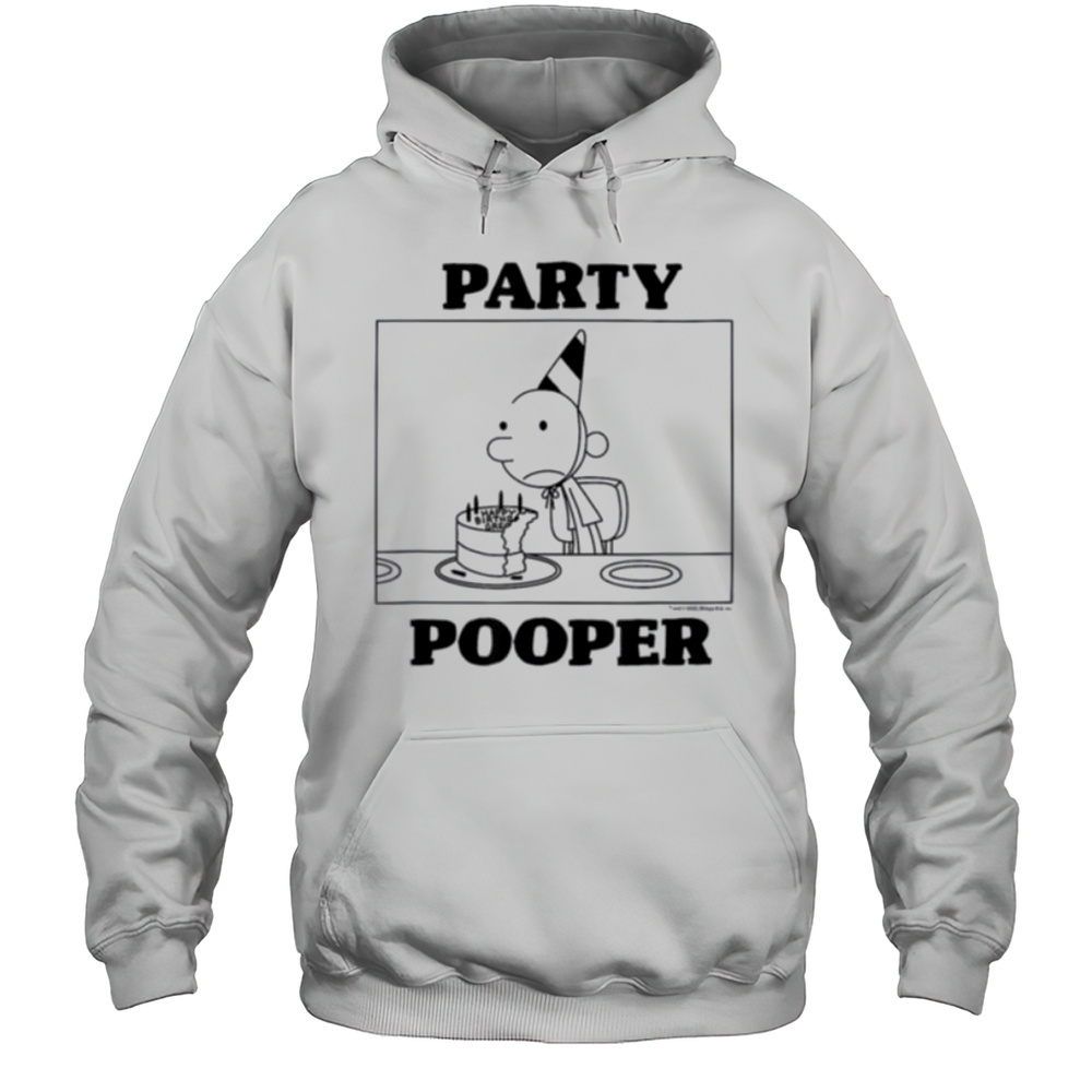 Diary Of A Wimpy Kid Birthday Party Pooper Cake T Shirt Unisex Hoodie