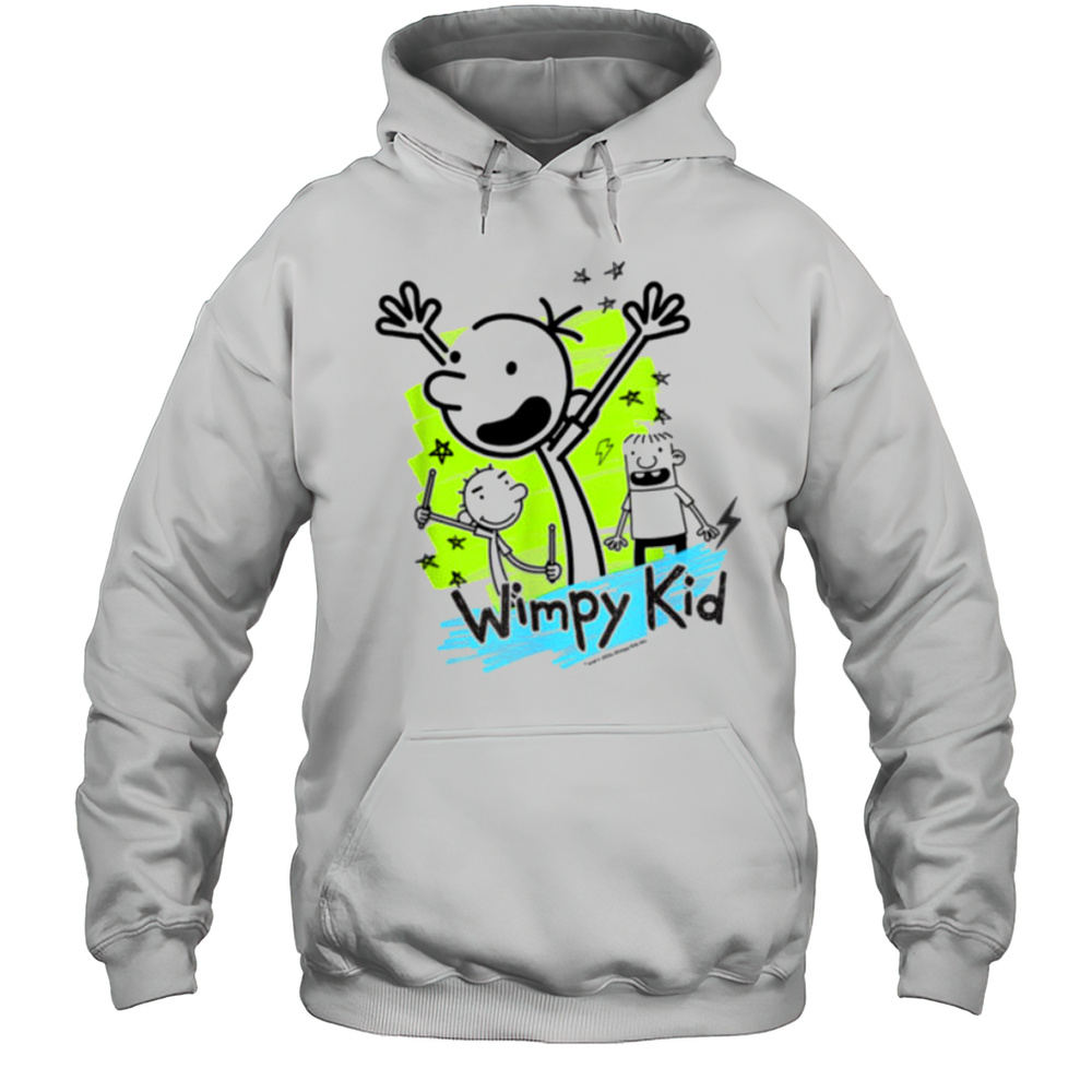 Diary Of A Wimpy Kid Greg Stars Doodle T Shirt Unisex Hoodie