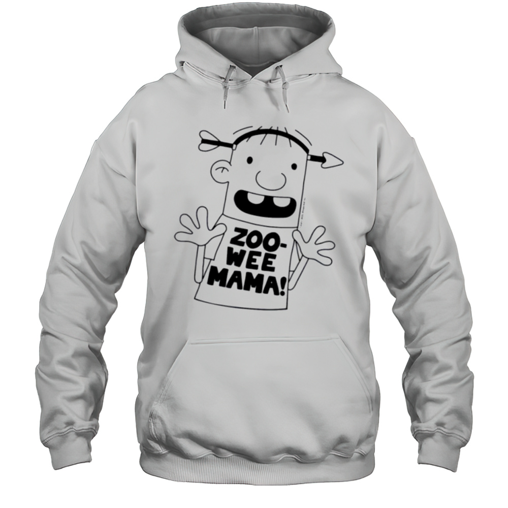 Diary Of A Wimpy Kid Rowley Zoo Wee Mama Big Face T Shirt Unisex Hoodie