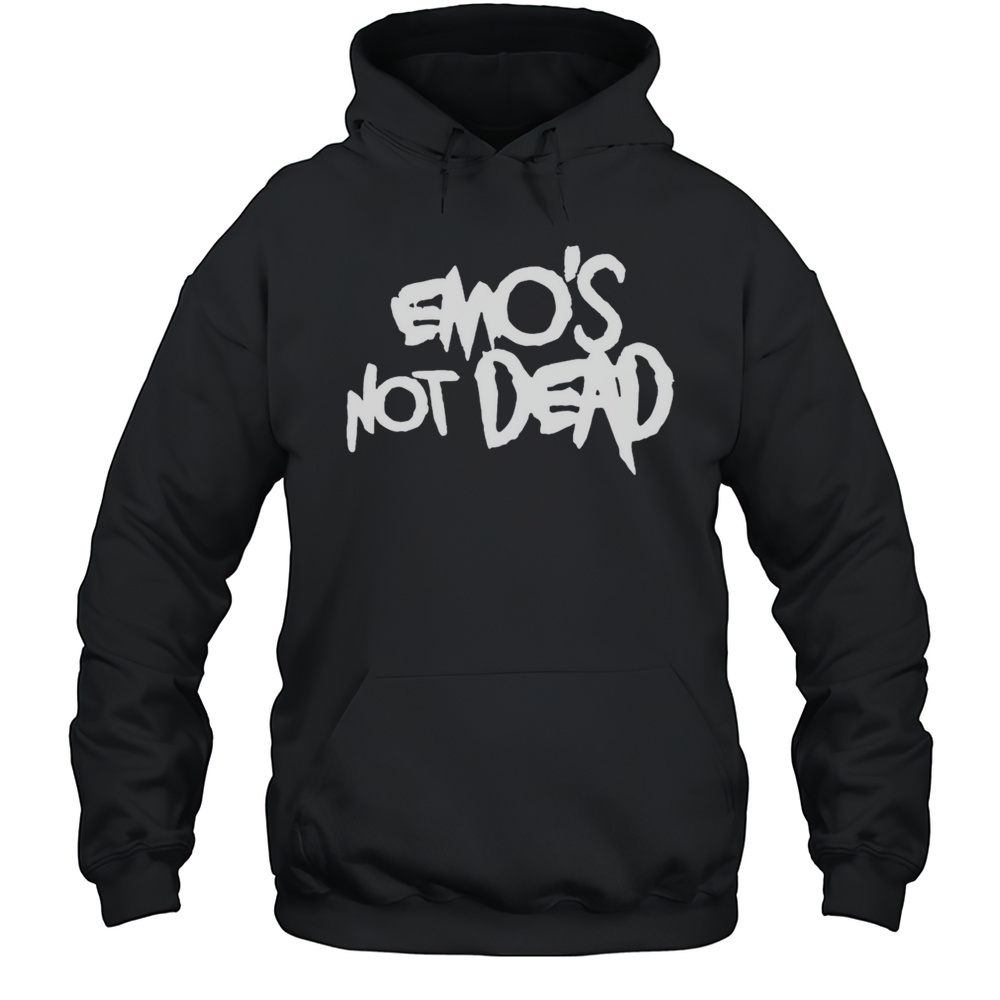 Emos Not Dead Letter Shirt Unisex Hoodie