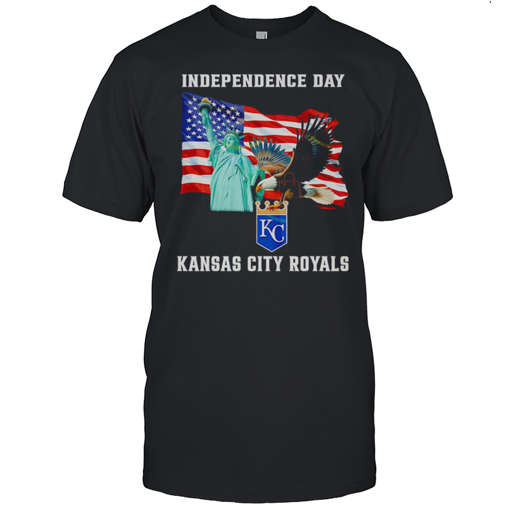 Independence Day Kansas City Royals American Flag Shirt