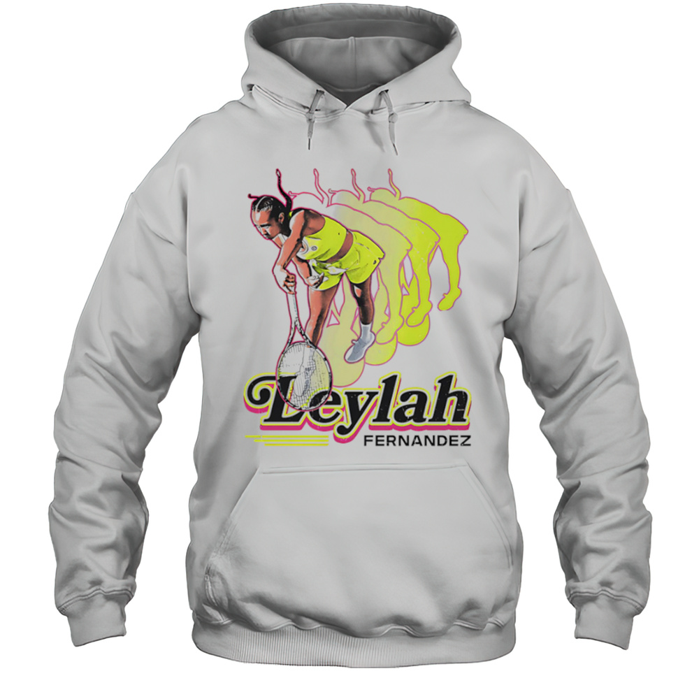 Leylah Fernandez Retro Shirt Unisex Hoodie