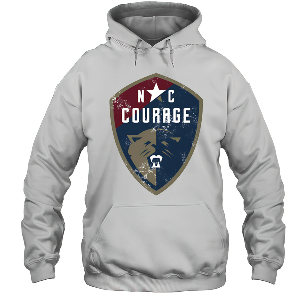 North Carolina Courage Vintage Primary Logo Shirt Unisex Hoodie