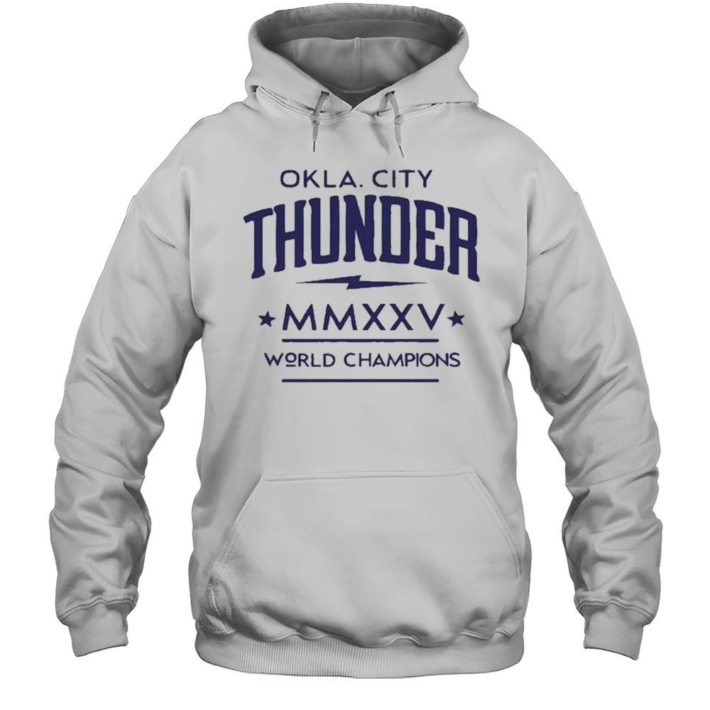 Okla City MMXXV Champions 2025 T-Shirt Unisex Hoodie