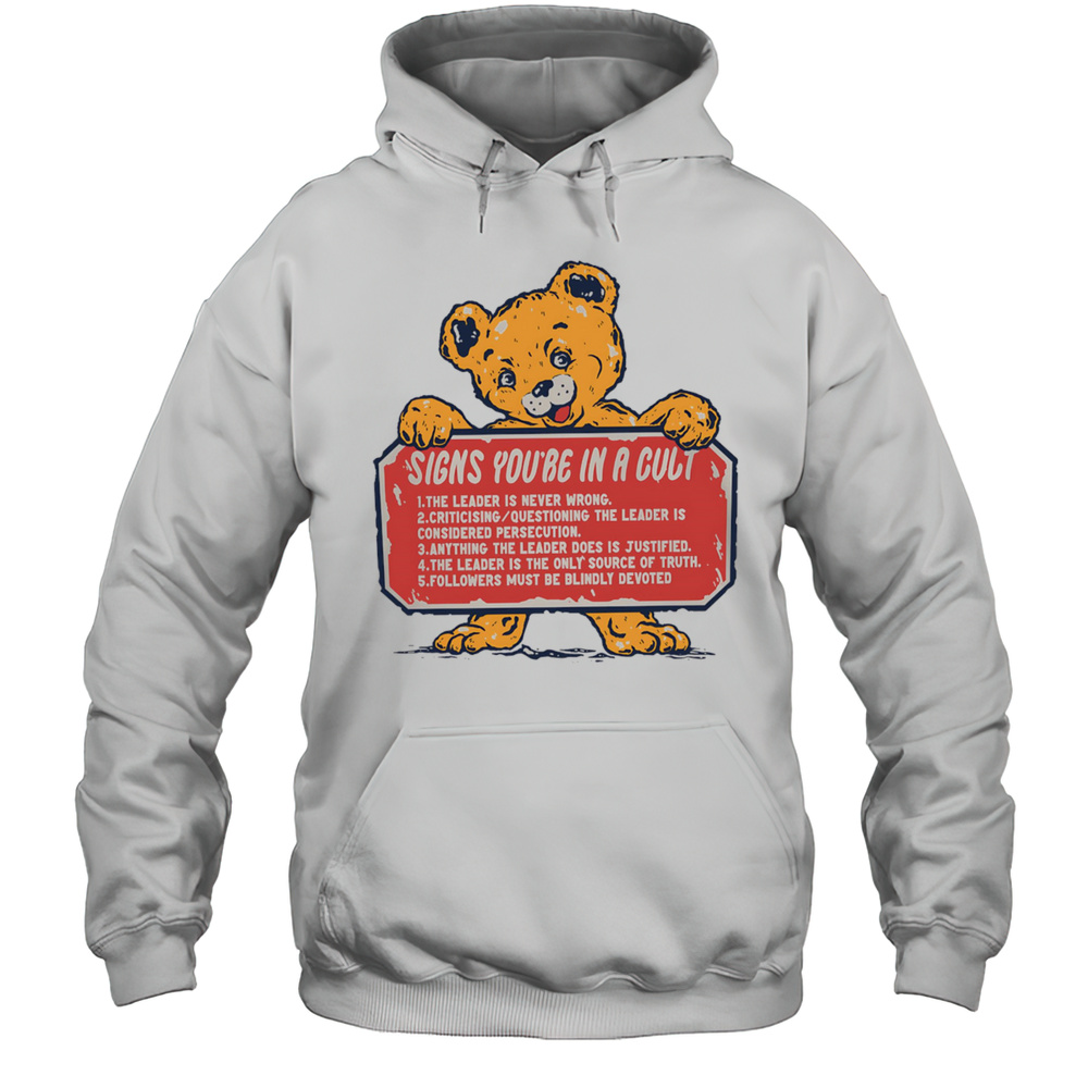 Signs Youre In A Cult Shirt Unisex Hoodie
