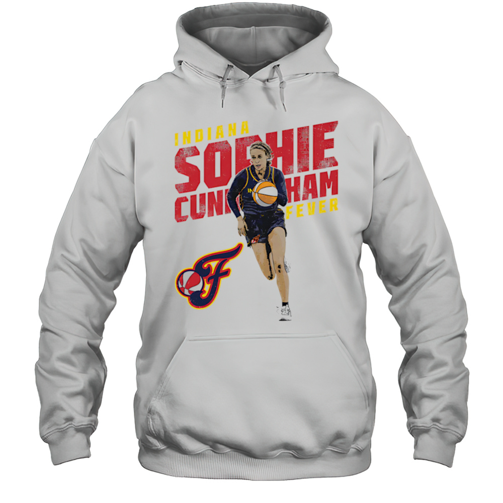 Sophie Cunningham Indiana Fever Slant Shirt Unisex Hoodie