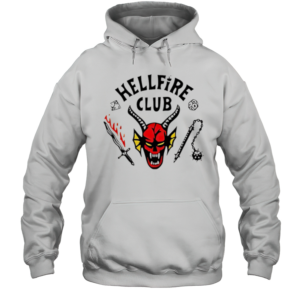 Stranger Things Hellfire Club Shirt Unisex Hoodie