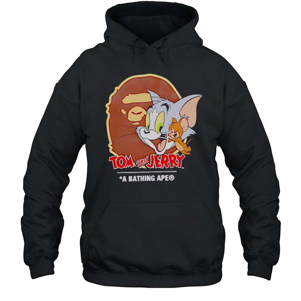 Tom And Jerry Bathing Ape Shirt Unisex Hoodie