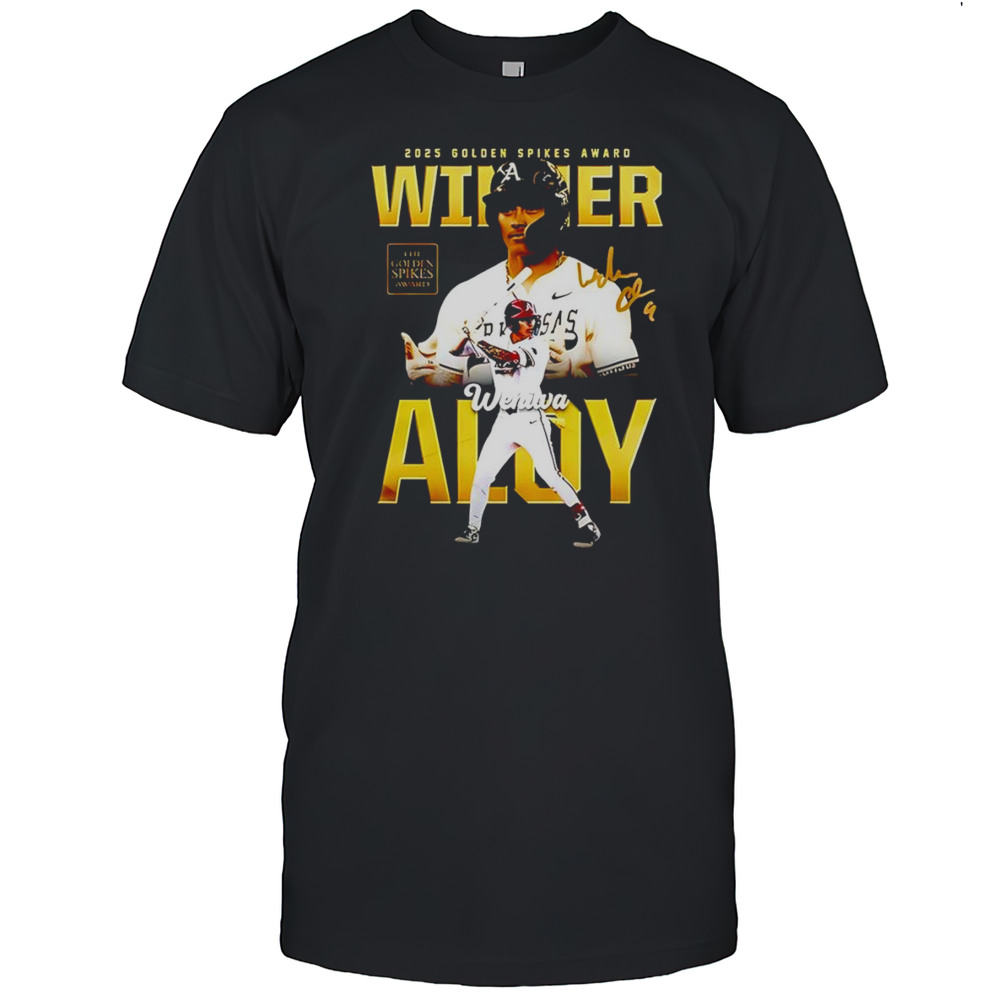 Wehiwa Kapahulehua Aloy 2025 Golden Spikes Award Winner Shirt