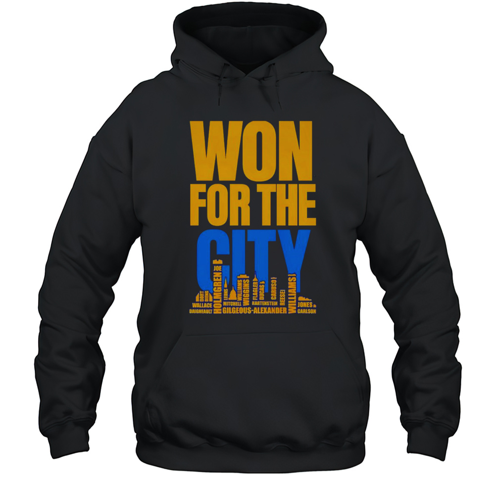 Won For The City Skyline Shirt Unisex Hoodie