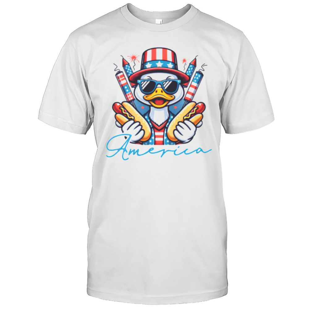 America Duckth Of July 4th Of July Independence Day Shirt