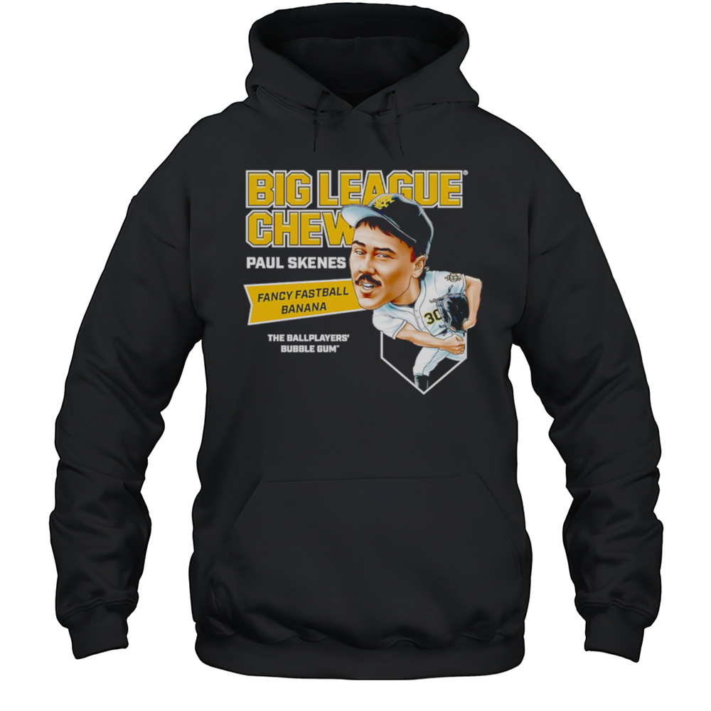 Big League Chew Paul Skenes Fancy Fastball Bababa The Ballplayers Bubble Gum Shirt Unisex Hoodie