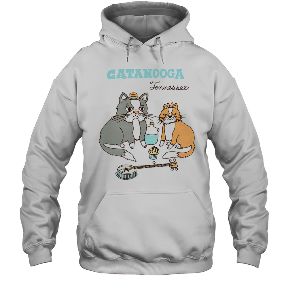 Catanooga Tennessee Cat Shirt Unisex Hoodie
