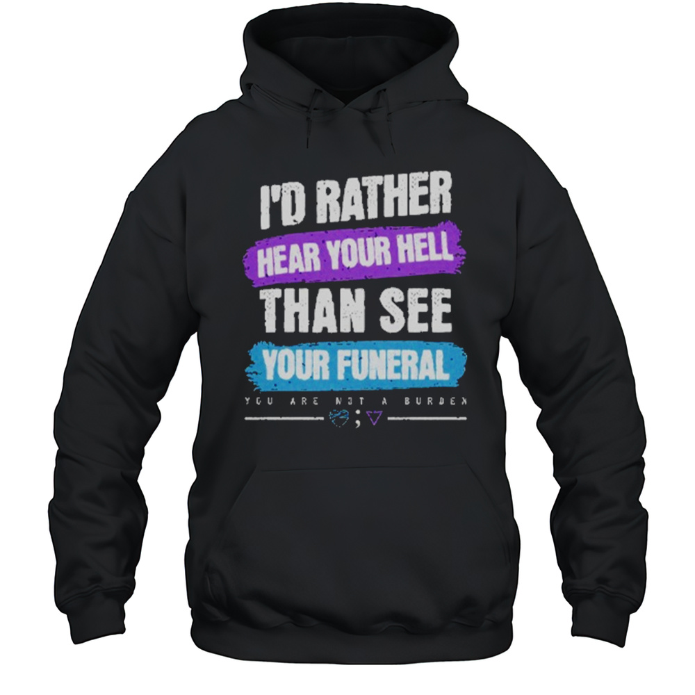 Citizen Soldier Burden Lifeline T-Shirt Unisex Hoodie