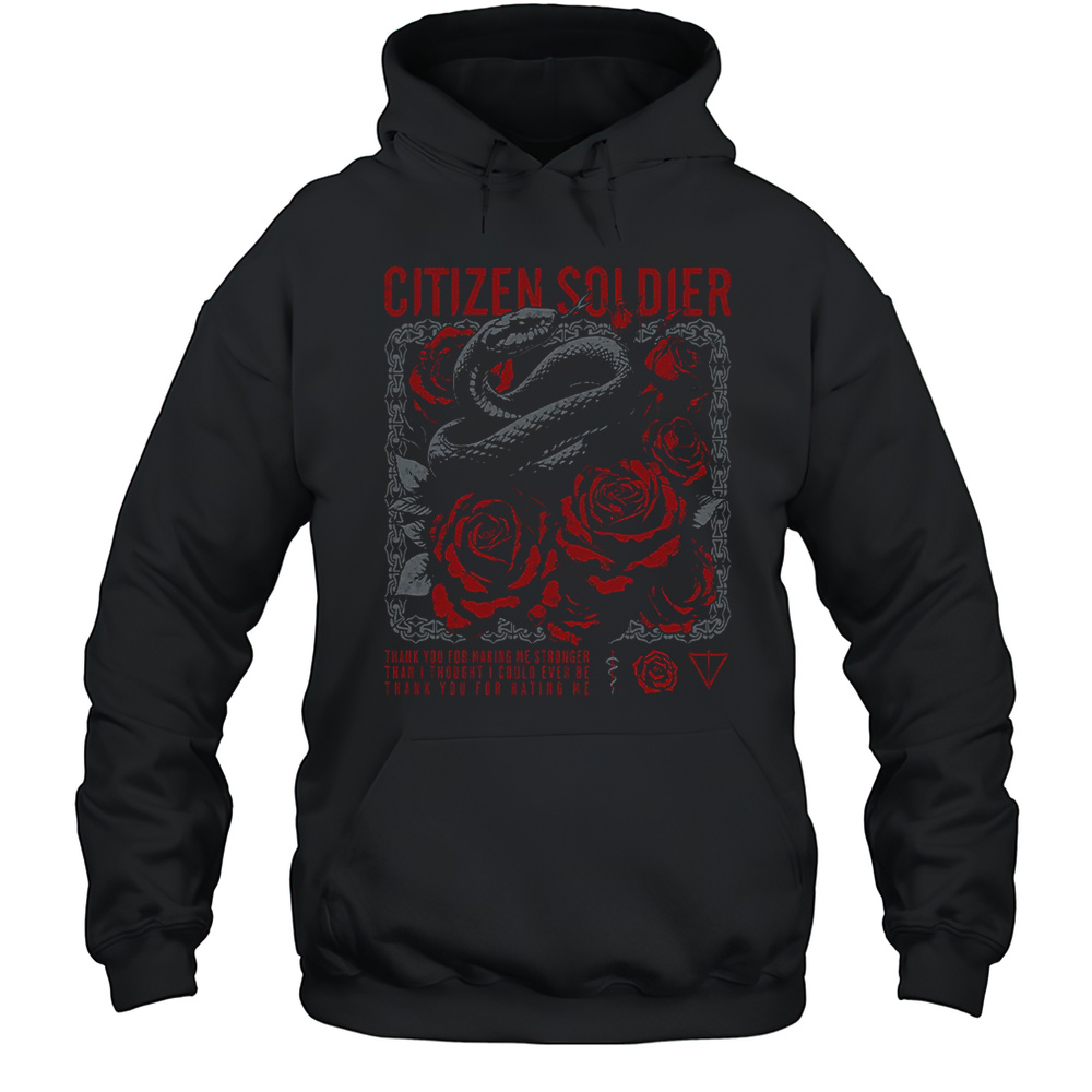 Citizen Soldier Snake T-Shirt Unisex Hoodie