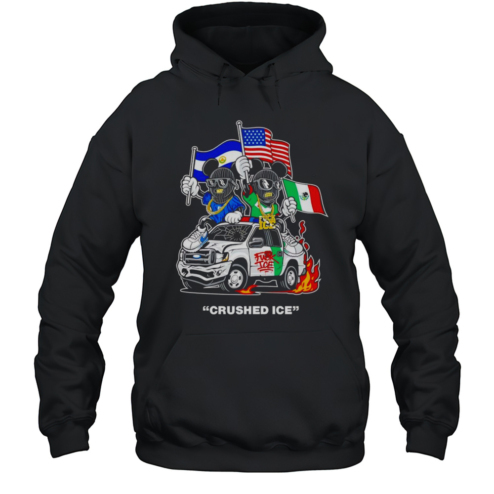Crushed Ice Shirt Unisex Hoodie