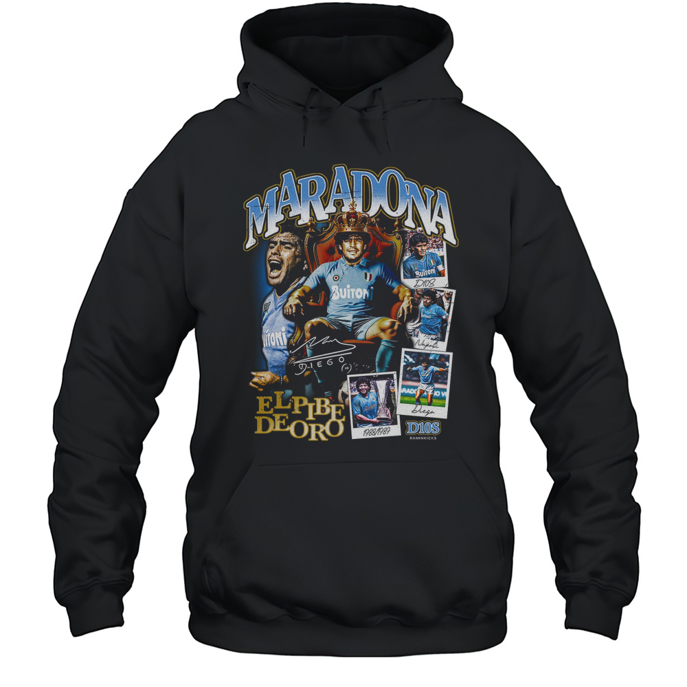 Diego Maradona Napoli T-Shirt Unisex Hoodie