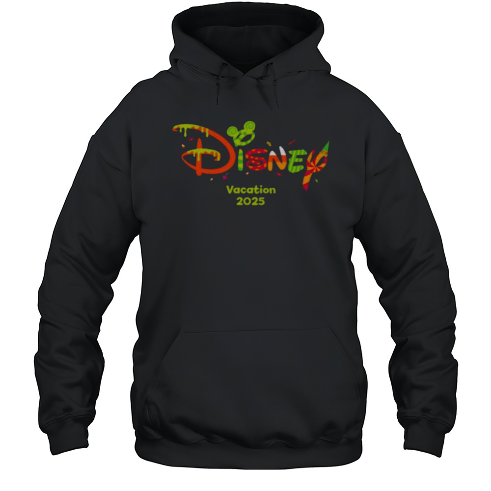Disney Vacation 2025 Halloween Treats Script Logo Group Trip Shirt Unisex Hoodie