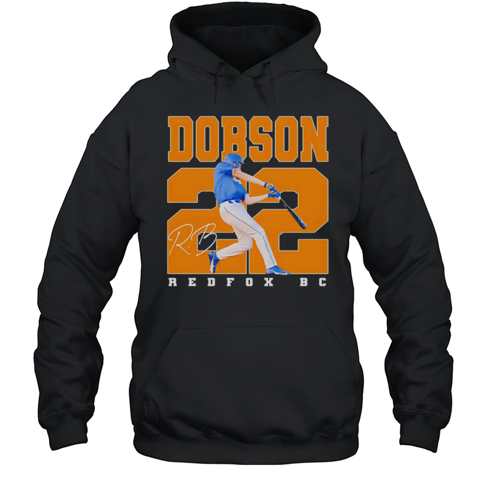 Dobson 22 Redfox Bc Baseball Shirt Unisex Hoodie