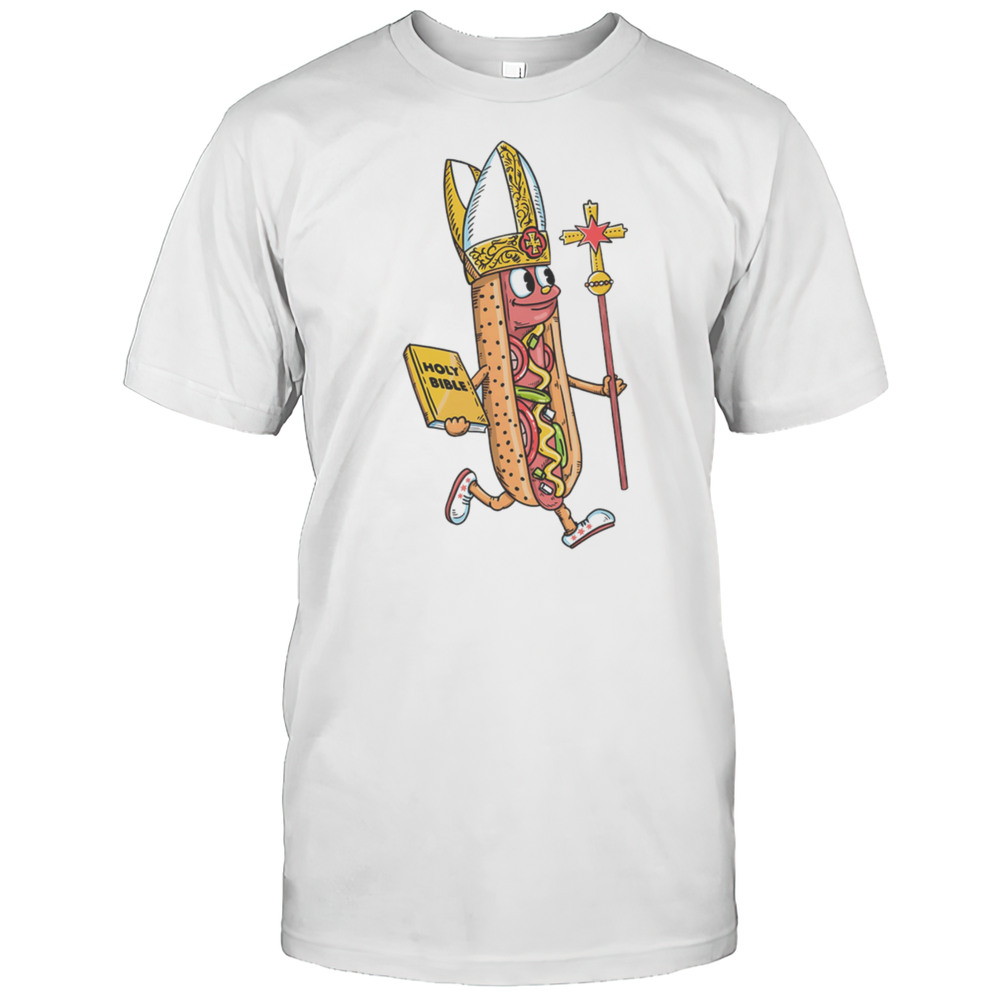 Hot Dog Chicago Style Pope Shirt