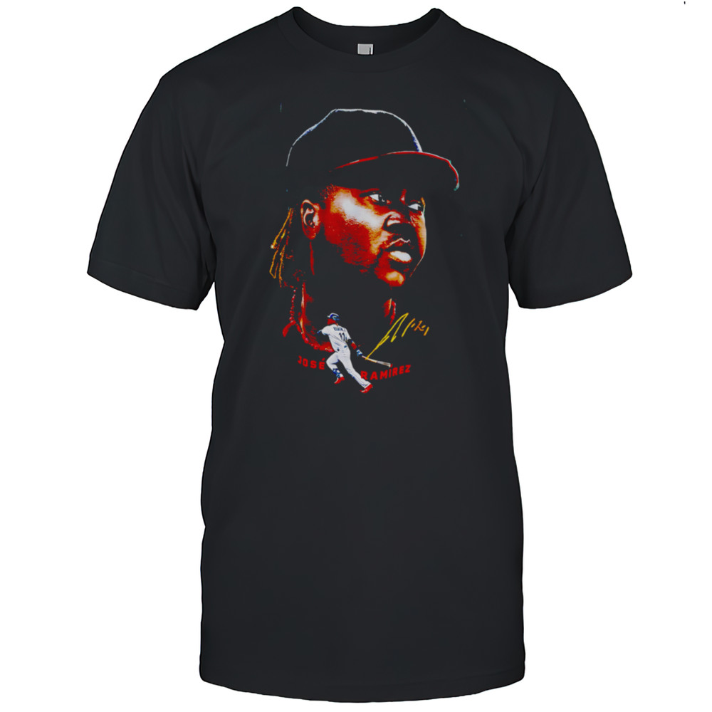 Jose Ramirez Cleveland Guardians Big Face Retro Shirt